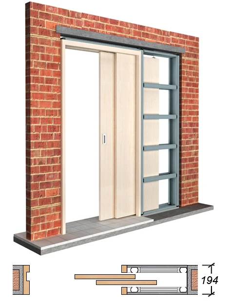 2D1B-WW 2 DOORS in 1 BOX