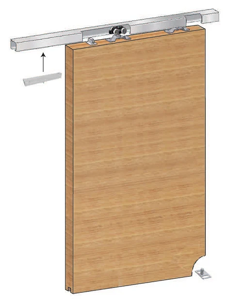 1D1T-SB 1 Door 1 Track - Soft Brake