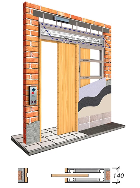 1D1B-Auto-WW 1 DOOR in 1 BOX -  Auto Close
