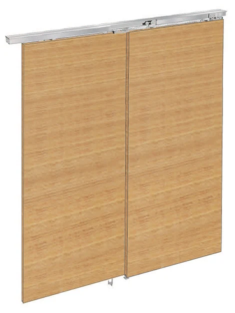 2DDT-TELE 2 Doors Dual Track - Telescopic