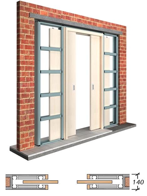 2D2B-WW 2 DOORS in 2 BOX